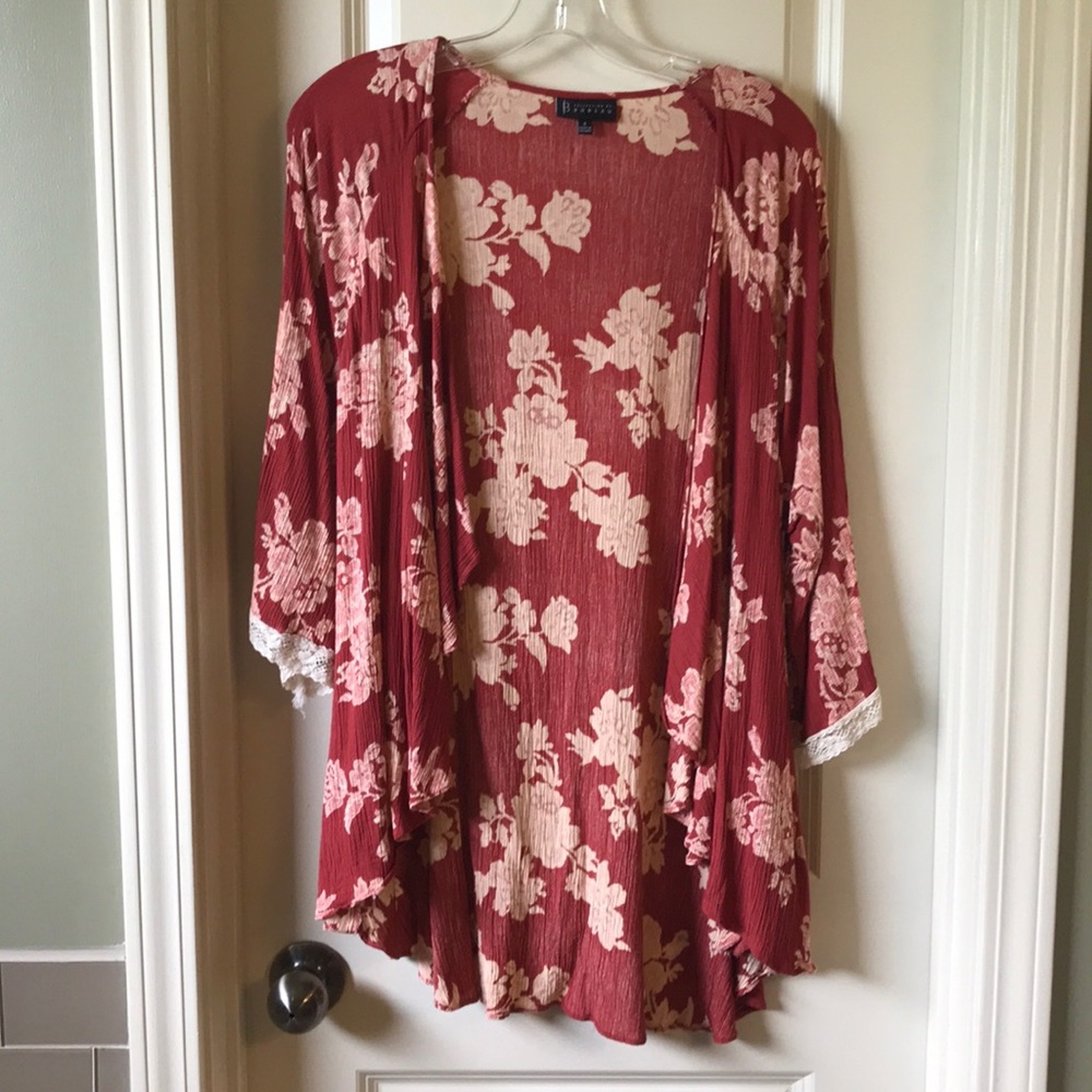 Floral cardigan